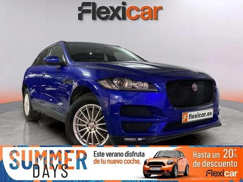 Azul Usado 2017 Jaguar F-Pace Prestige SUV | 16.790 € (Buen precio) - Imagen 1/4