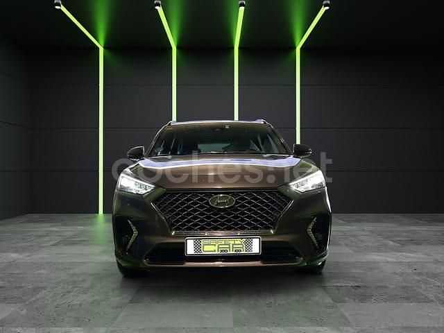 Usado Hyundai Tucson N Line 136 CV (100 kW) 2019 Marrón SUV