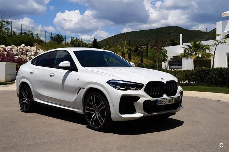 Blanco Usado 2022 BMW X6 SUV | 72.000 € (Precio justo) - Imagen 1/4