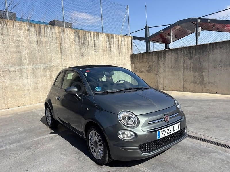 Usado Fiat 500C Connect 70 CV (51 kW) 2021 Gris / plata Descapotable