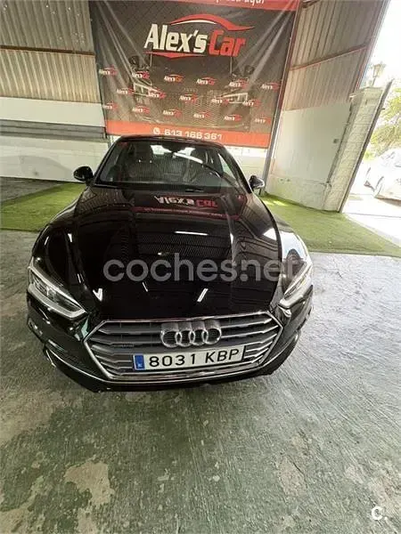 Używany Audi A5 S-Line 252 KM (185 kW) 2018 Czarny Coupe