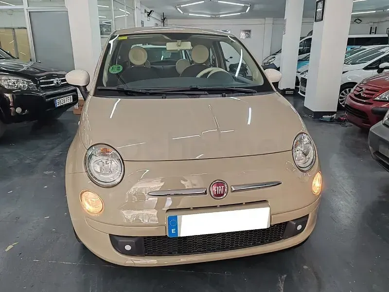 Usado Fiat 500 Lounge 69 CV (50 kW) 2014 Beige Berlina