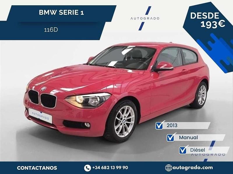 Rojo Usado 2013 BMW 116 Comfort Edition Utilitario | 10.990 € (Precio justo) - Imagen 1/4