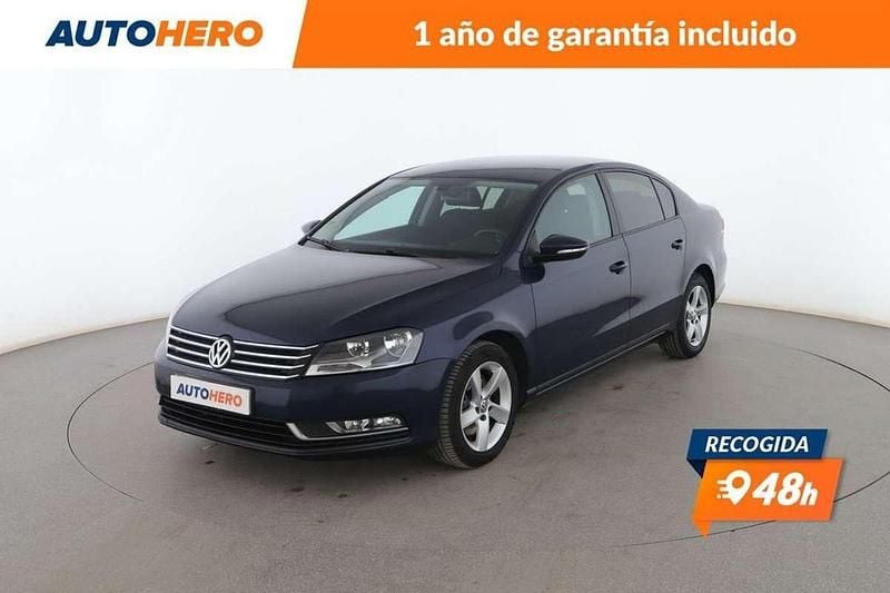 Azul Usado 2014 VW Passat Edition Berlina | 12.399 € (Precio justo) - Imagen 1/3