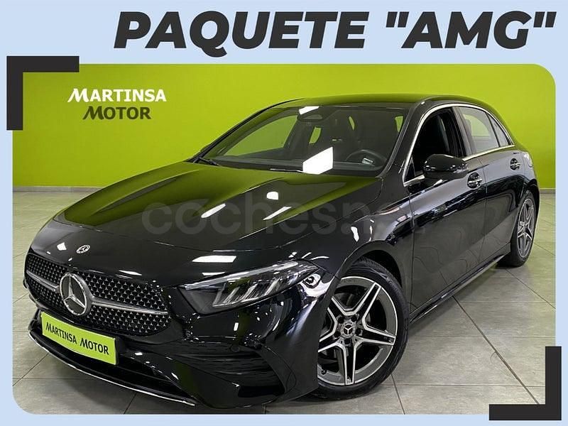 Usado Mercedes A180 AMG 136 CV (100 kW) 2025 Negro Berlina