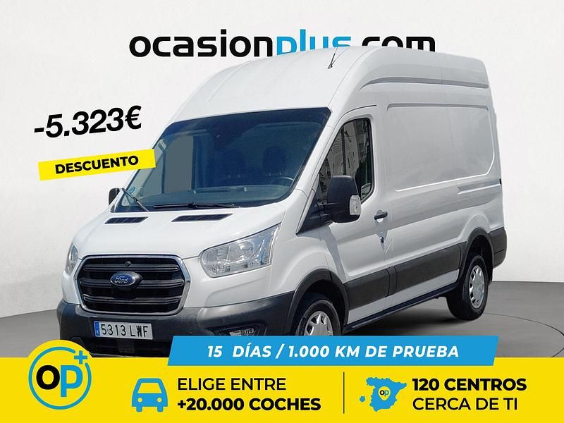 Blanco Usado 2022 Ford Transit Trend Berlina | 23.250 € (Precio justo) - Imagen 1/4