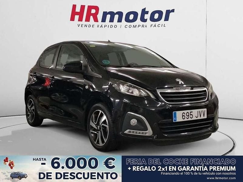 Blanco Usado 2016 Peugeot 108 Allure Utilitario | 6490 € (Precio justo) - Imagen 1/4