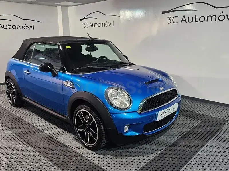 Usado Mini Cooper S Cabriolet 175 CV (128 kW) 2010 Azul Descapotable