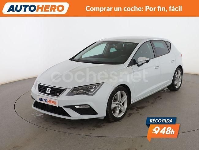 Blanco Usado 2018 Seat Leon FR Berlina | 14.099 € (Precio justo) - Imagen 1/3