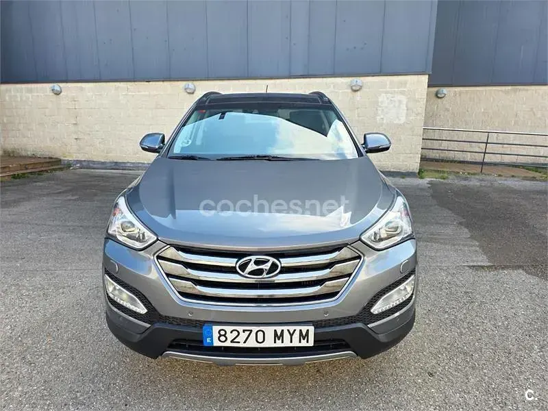 Usado Hyundai Santa Fe 197 CV (144 kW) 2014 Negro SUV