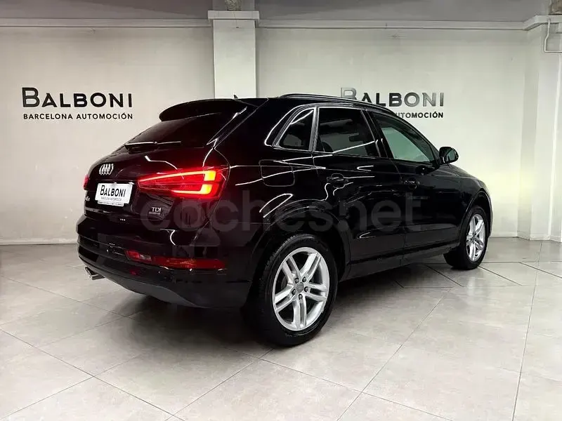Usado Audi Q3 Sport 184 CV (135 kW) 2017 Negro SUV