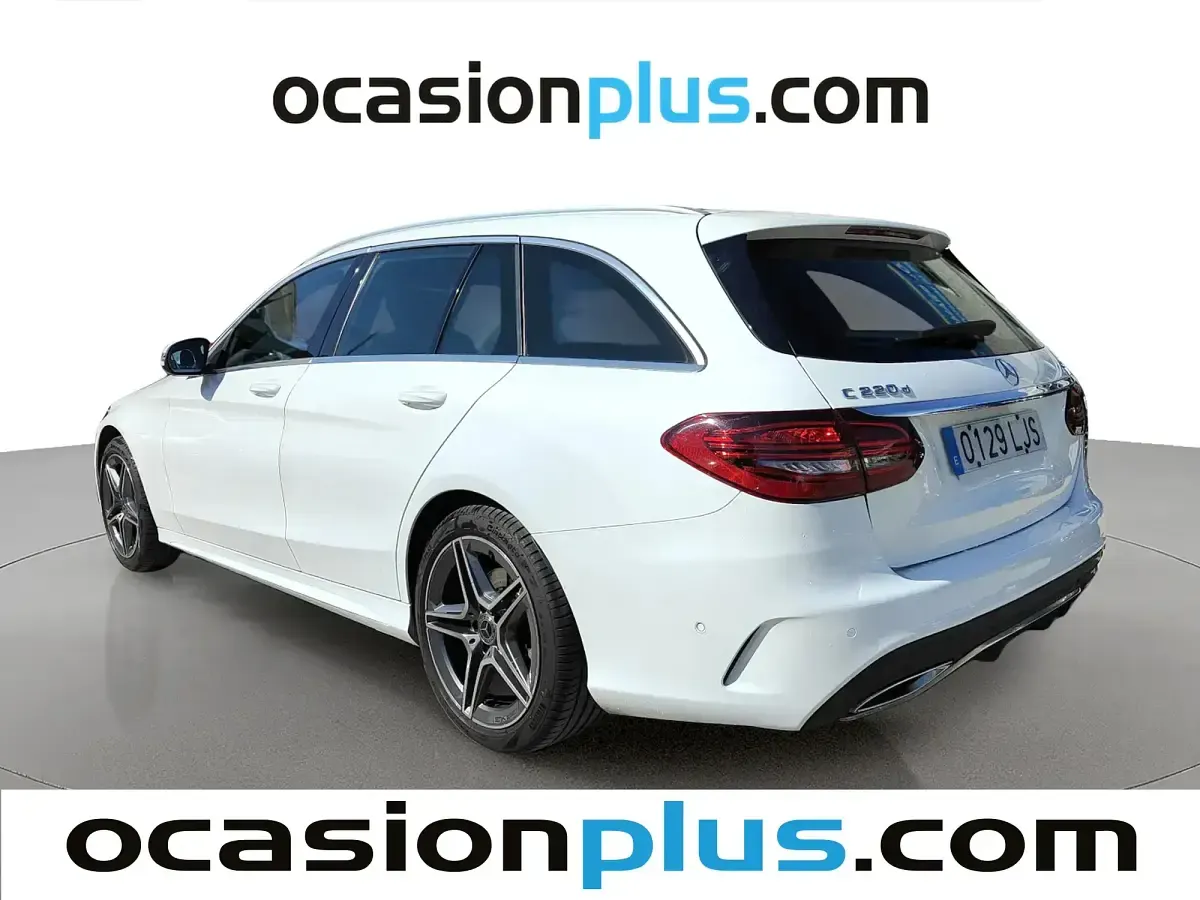 Usado Mercedes C220 194 CV (142 kW) 2020 Blanco Familiar