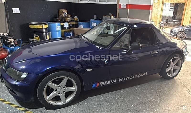 Usado BMW Z3 140 CV (102 kW) 1996 Azul Descapotable