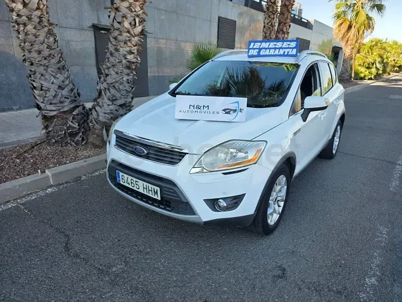 Usado Ford Kuga Titanium 140 CV (102 kW) 2011 Blanco SUV