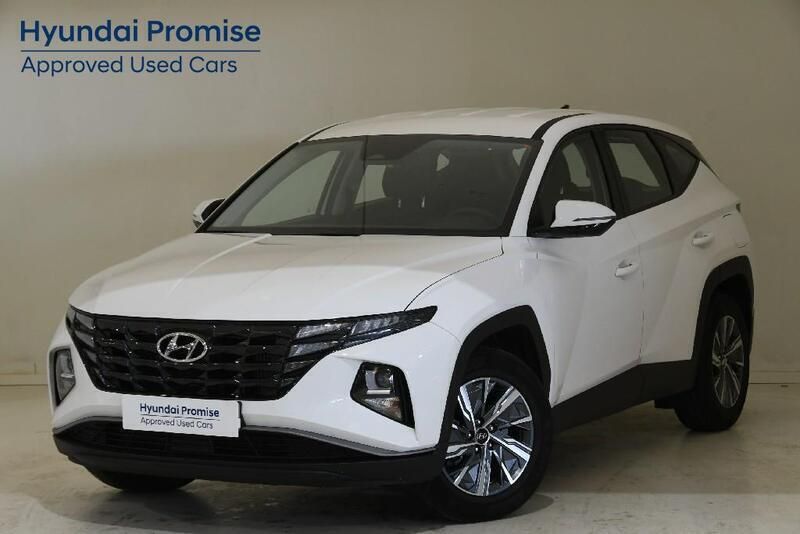 Atlas white Usado 2024 Hyundai Tucson SUV | 25.900 € (Precio justo) - Imagen 1/4