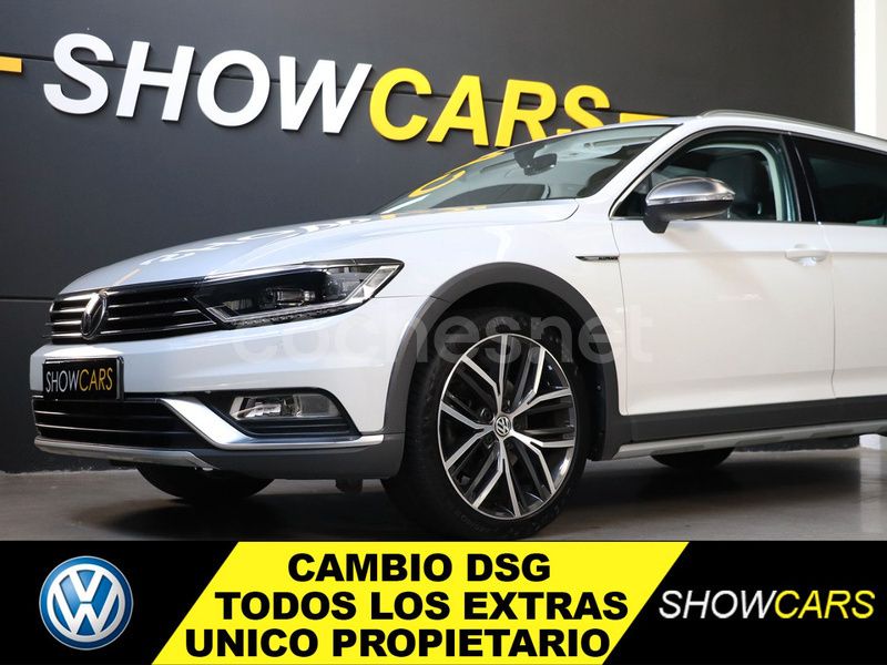 Blanco Usado 2019 VW Passat Alltrack Familiar | 24.900 € (Precio justo) - Imagen 1/4