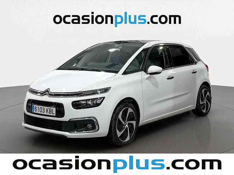 Blanco Usado 2017 Citroën C4 Picasso Shine Monovolumen | 11.852 € (Precio justo) - Imagen 1/4