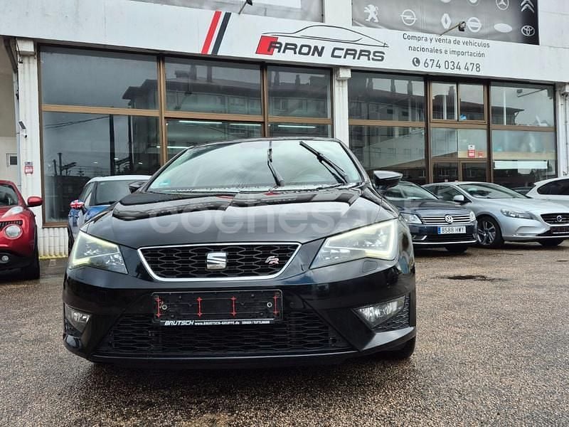 Negro Usado 2016 Seat Leon FR Berlina | 14.990 € (Precio justo) - Imagen 1/4