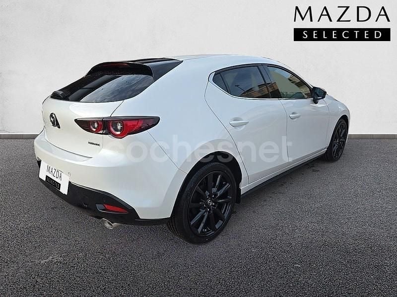 Usado Mazda 3 Exclusive-Line 150 CV (110 kW) 2023 Blanco Berlina