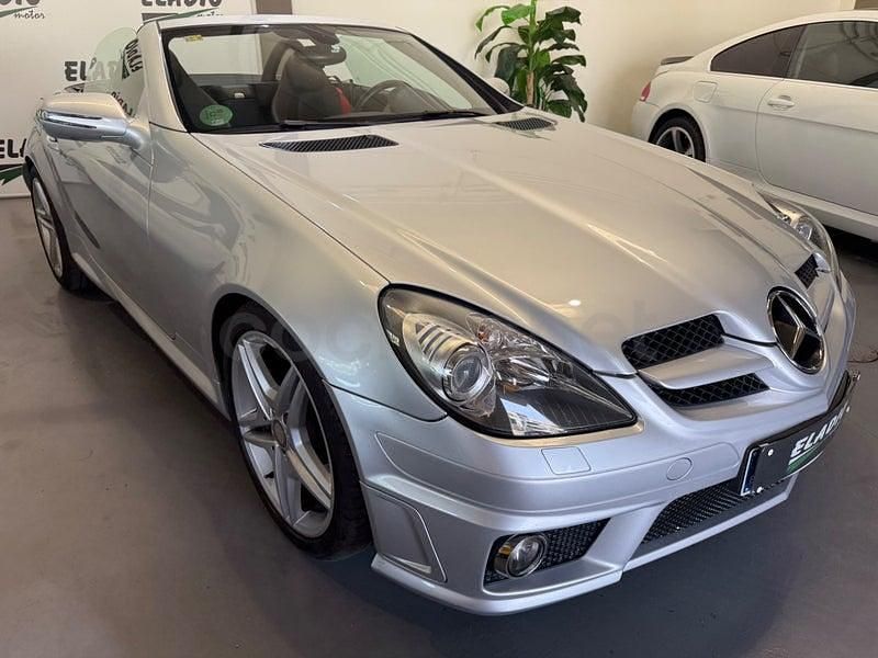 Usado Mercedes SLK350 Edition 305 CV (224 kW) 2010 Gris / plata Descapotable