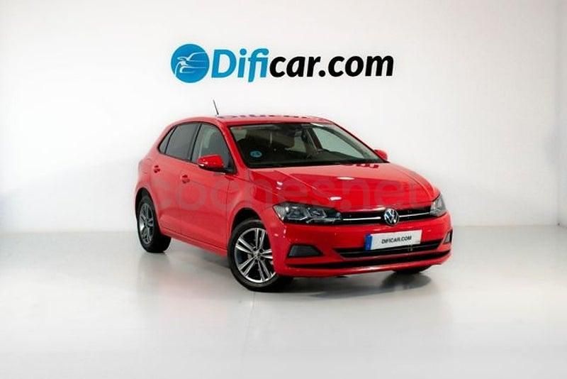 Usado VW Polo United 110 CV (80 kW) 2021 Rojo Berlina