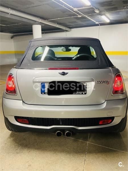 Gris / plata Usado 2009 Mini Cooper S Cabriolet Descapotable | 11.500 € (Precio justo) - Imagen 1/4
