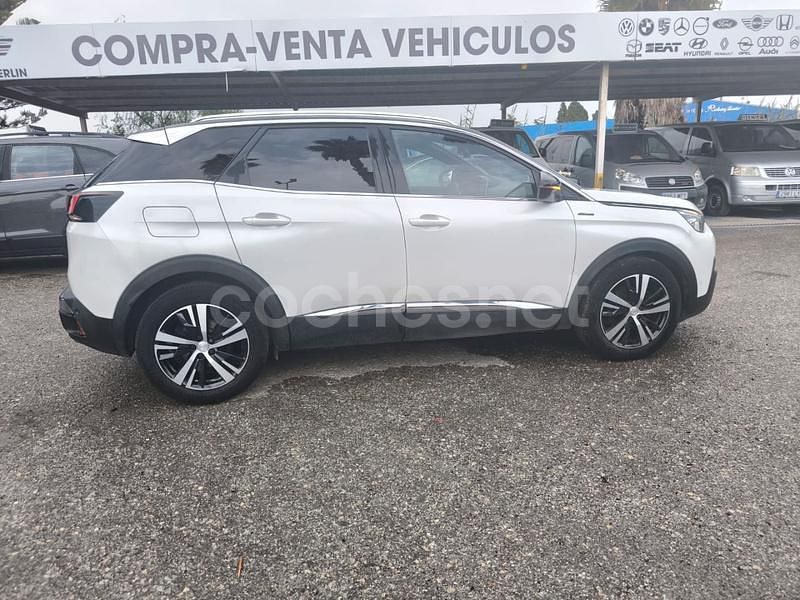 Blanco Usado 2018 Peugeot 3008 GT-line SUV | 16.500 € (Caro) - Imagen 1/4