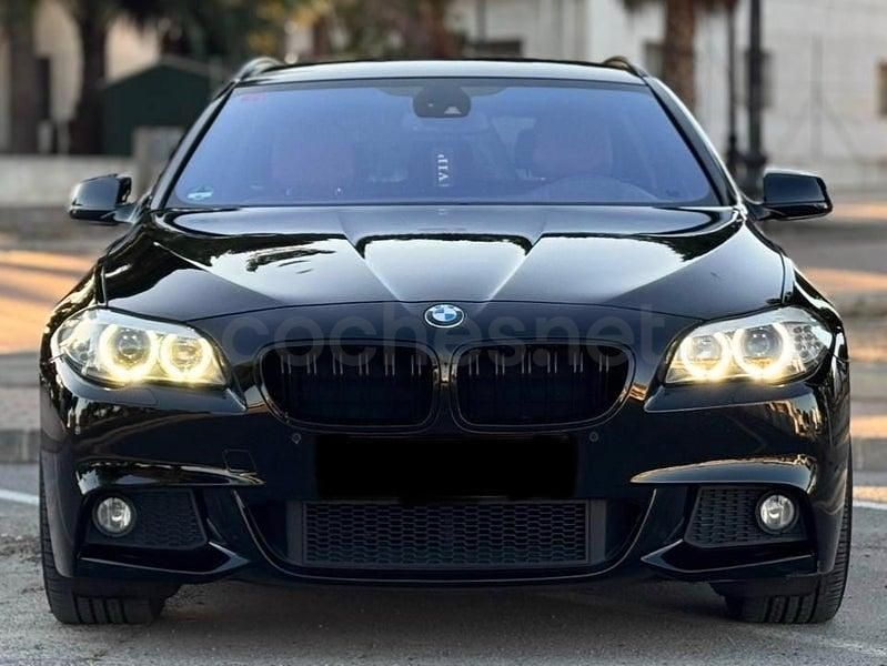 Usado BMW 520 M Sport 184 CV (135 kW) 2012 Negro Familiar
