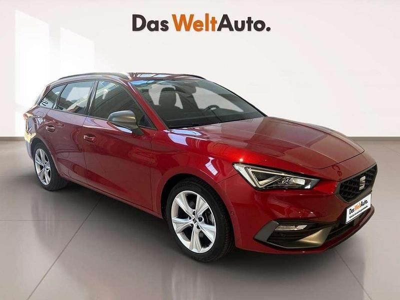 Rojo Usado 2022 Seat Leon ST FR Familiar | 19.900 € (Buen precio) - Imagen 1/4