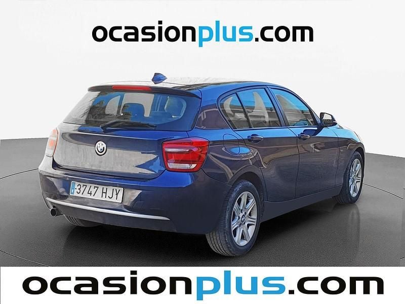 Usado BMW 116 116 CV (85 kW) 2012 Azul Utilitario