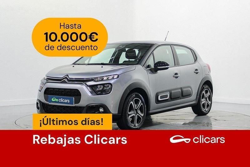 Gris / plata Usado 2024 Citroën C3 PureTech Utilitario | 12.990 € (Precio justo) - Imagen 1/4