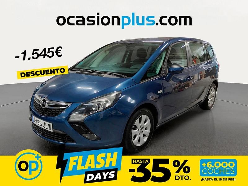 Azul Usado 2016 Opel Zafira Expression Monovolumen | 10.200 € (Precio justo) - Imagen 1/4