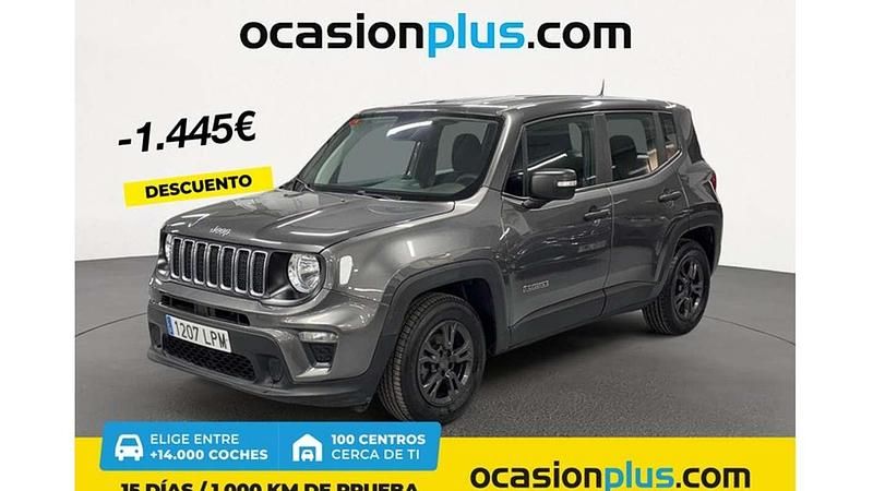 Gris Usado 2021 Jeep Renegade Sport SUV | 14.455 € (Super precio) - Imagen 1/4
