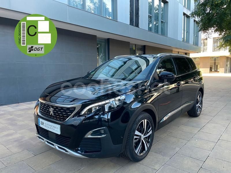 Usado Peugeot 5008 GT-line 165 CV (121 kW) 2018 Negro Monovolumen