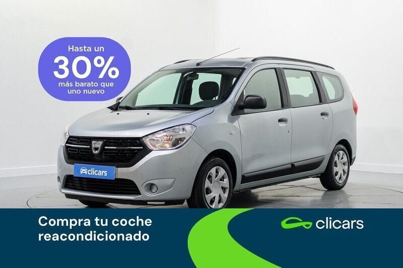 Gris / plata Usado 2020 Dacia Lodgy Essentiel Monovolumen | 11.990 € (Precio justo) - Imagen 1/4