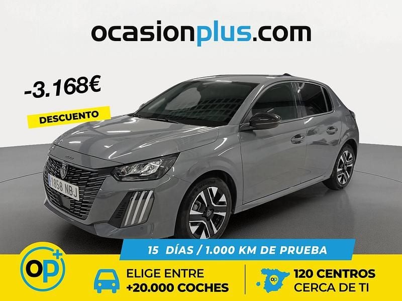 Usado Peugeot 208 Allure 100 CV (73 kW) 2025 Gris / plata Utilitario