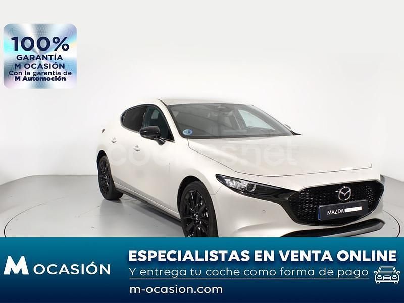 Gris / plata Usado 2024 Mazda 3 Homura-Line Berlina | 25.800 € (Un poco caro) - Imagen 1/4
