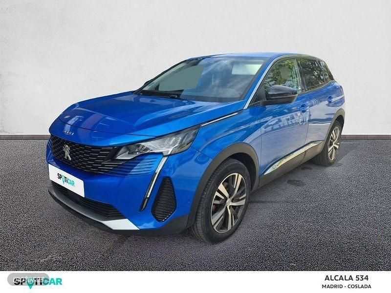 Azul Usado 2022 Peugeot 3008 Allure SUV | 17.900 € (Precio justo) - Imagen 1/4