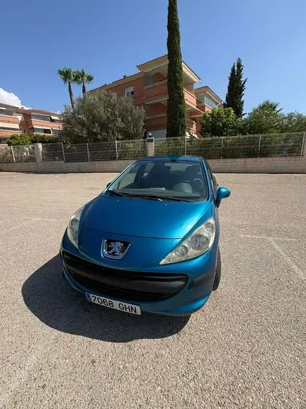 Usado Peugeot 207 Sport 109 CV (80 kW) 2008 Azul Utilitario