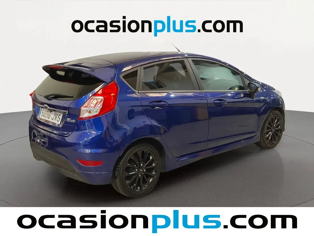Usado Ford Fiesta ST-Line 120 CV (88 kW) 2016 Azul Utilitario