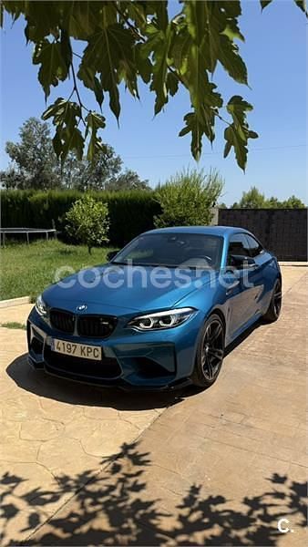 Usado BMW M2 370 CV (272 kW) 2018 Azul Coupe