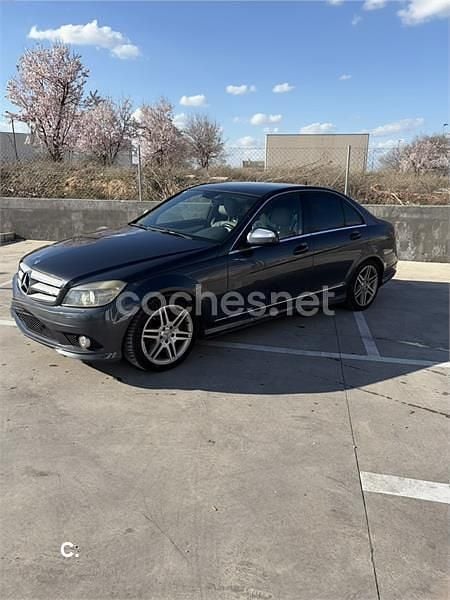 Usado Mercedes C230 Avantgarde 204 CV (150 kW) 2007 Azul Berlina