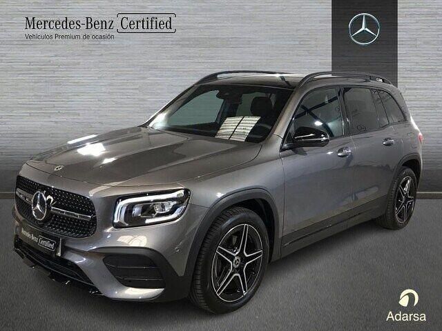 Gris Usado 2023 Mercedes GLB200 AMG line SUV | 46.995 € (Caro) - Imagen 1/4