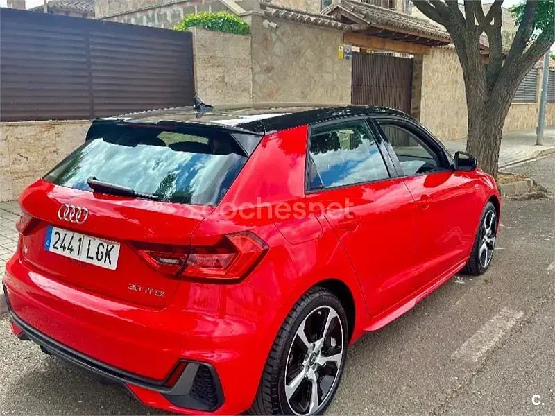 Usado Audi A1 Sportback S-Line 116 CV (85 kW) 2020 Rojo Utilitario