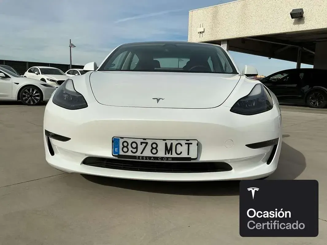 Usado Tesla Model 3 Long Range AWD 238 kW (324 CV) 2022 Blanco Berlina