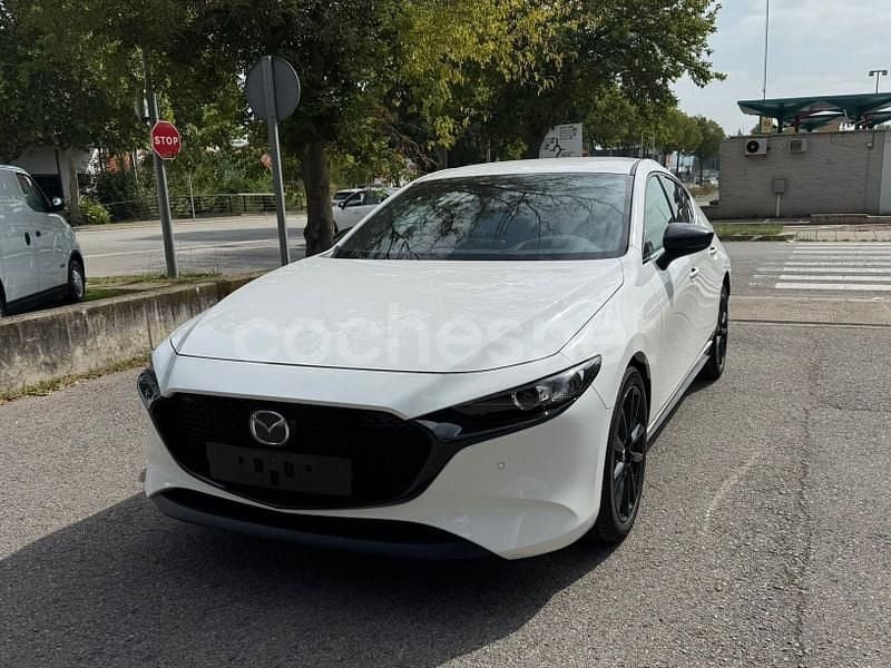 Blanco Nuevo 2025 Mazda 3 Homura-Line Berlina | 27.350 € (Precio justo) - Imagen 1/4