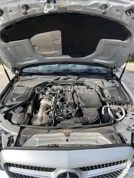 Usado Mercedes C200 136 CV (100 kW) 2018 Blanco Berlina