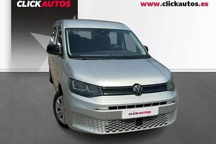 Usado VW Caddy 102 CV (75 kW) 2025 Gris Monovolumen