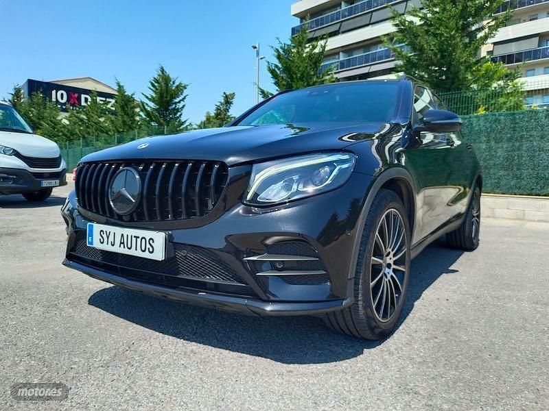 Negro Usado 2018 Mercedes GLC250 AMG line SUV | 32.900 € (Un poco caro) - Imagen 1/4