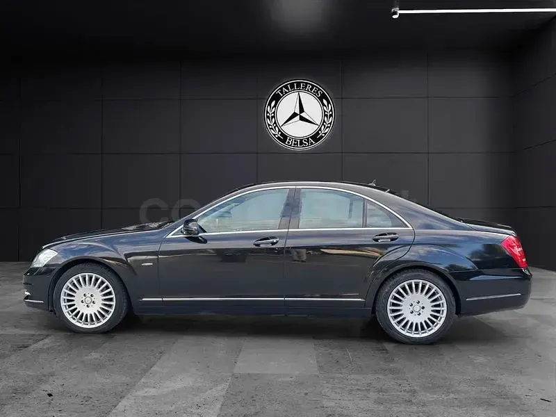 Usado Mercedes S350 258 CV (189 kW) 2010 Negro Berlina
